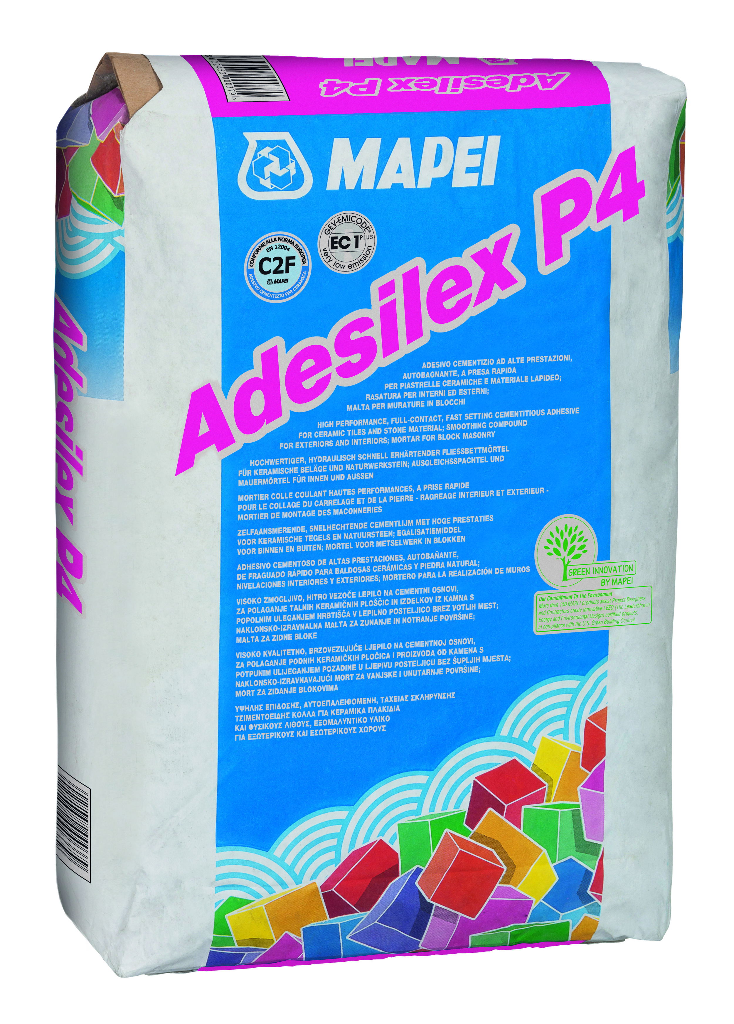 Mapei Adesilex P4 gyorskötő padlókiegyenlítő szürke 25kg termék fő termékképe