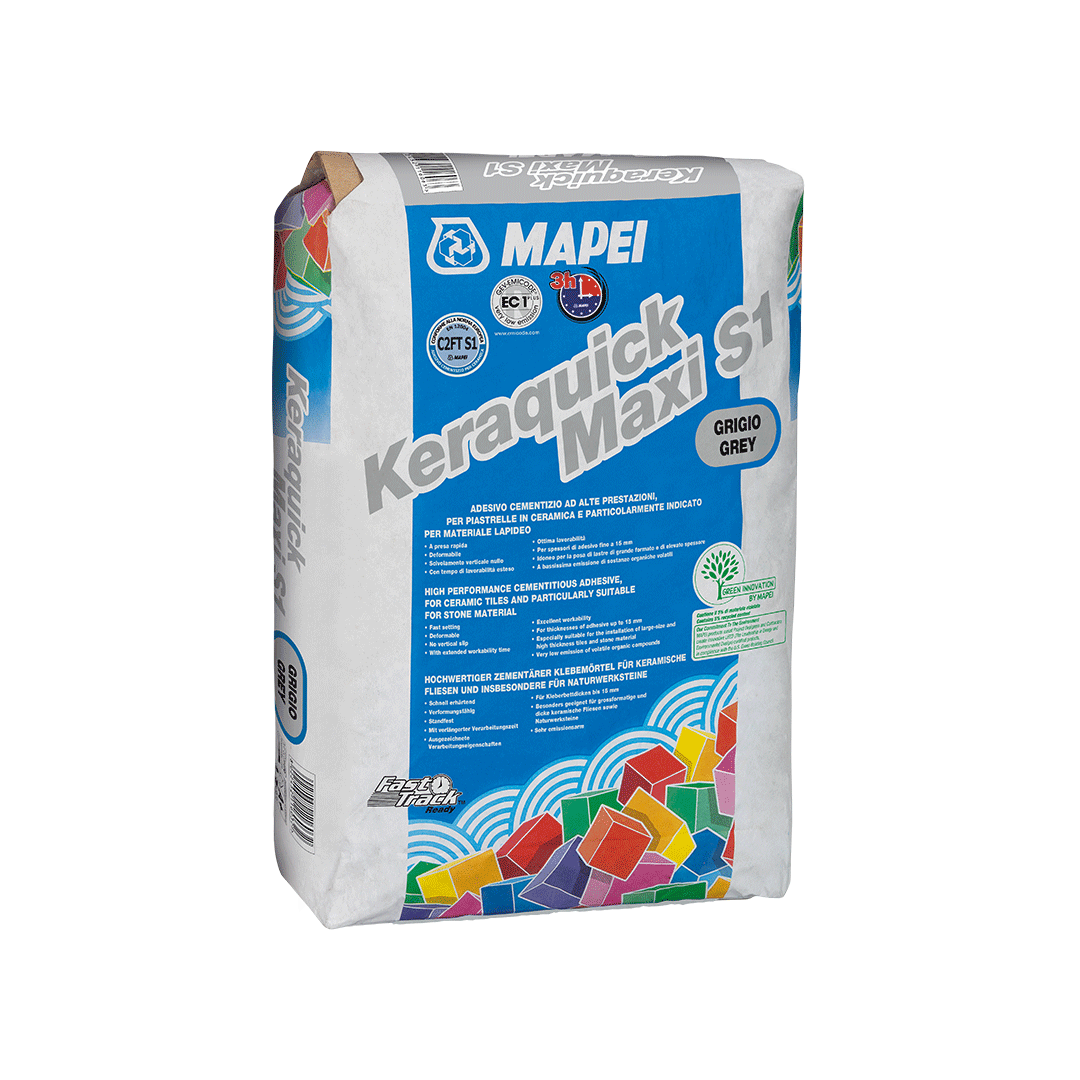 Mapei Keraquick Maxi S1 25kg Szürke termék fő termékképe