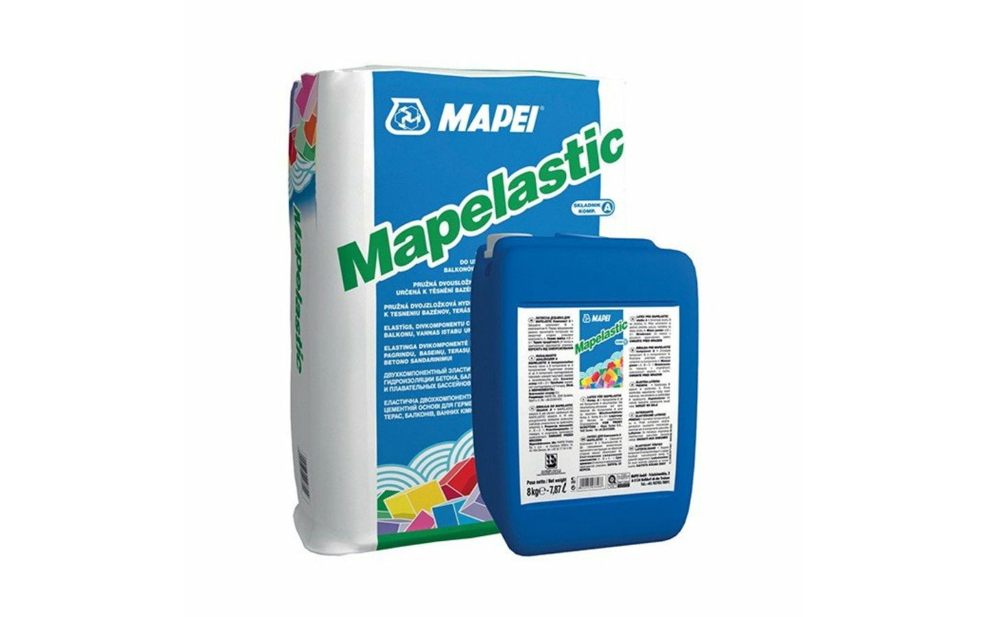 Mapei Mapelastic A+B vízszigetelő habarcs 32kg termék fő termékképe