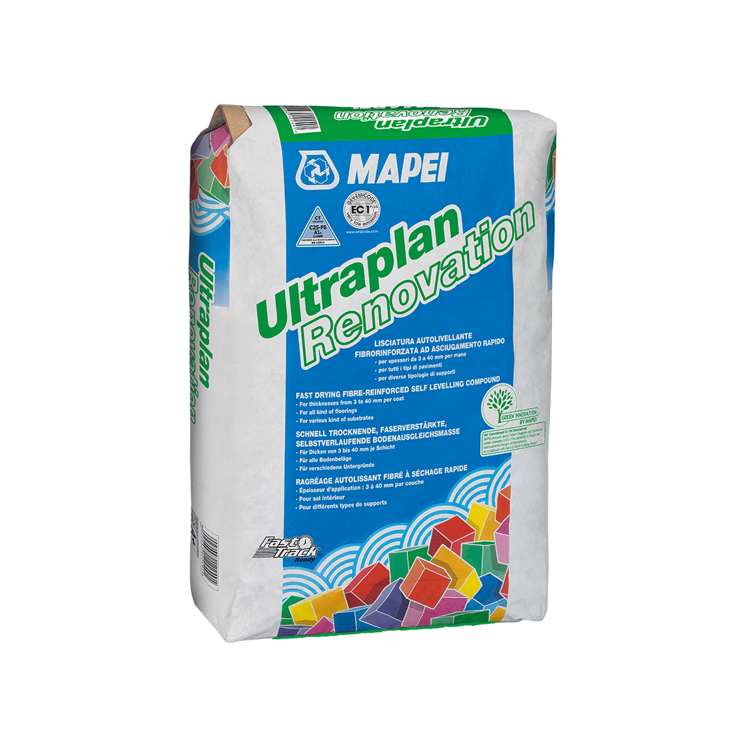 Mapei Ultraplan Renovation önterülő aljzatkiegyenlítő 25kg termék fő termékképe