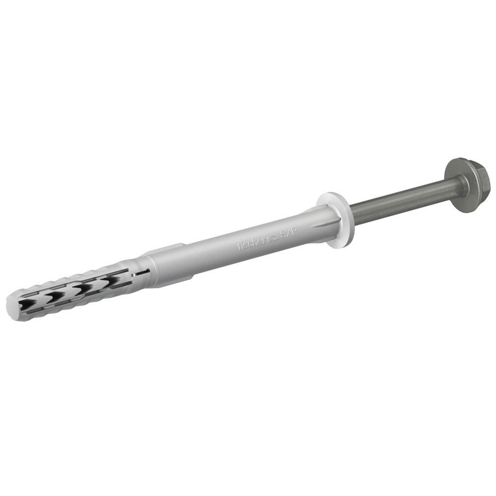 Fischer SXR 10 x 60 FUS A4 rögzítődübel hatlapfejű, peremes biztonsági csavarral, alátéttel kombinált, 50 db/csomag termék fő termékképe