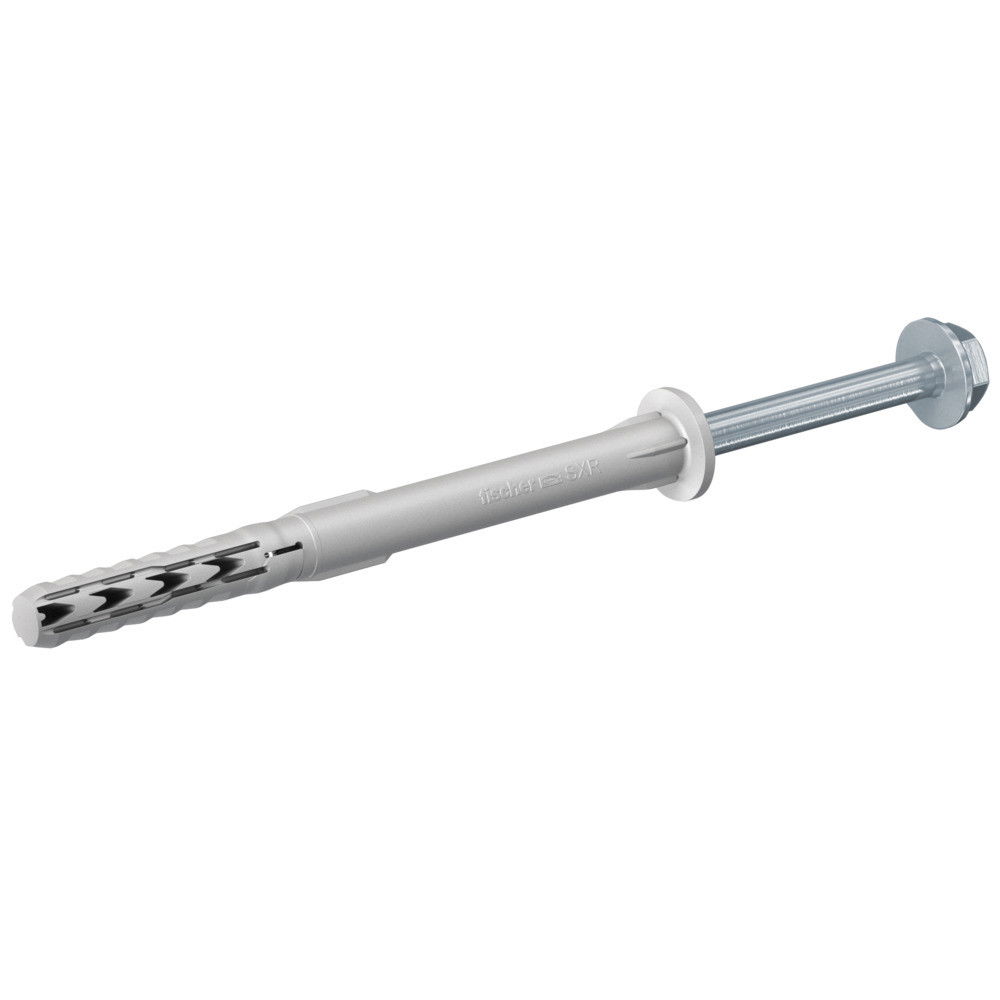 Fischer SXR 10 x 260 FUS gvz rögzítődübel hatlapfejű, peremes biztonsági csavarral, alátéttel kombinált, 50 db/csomag termék fő termékképe