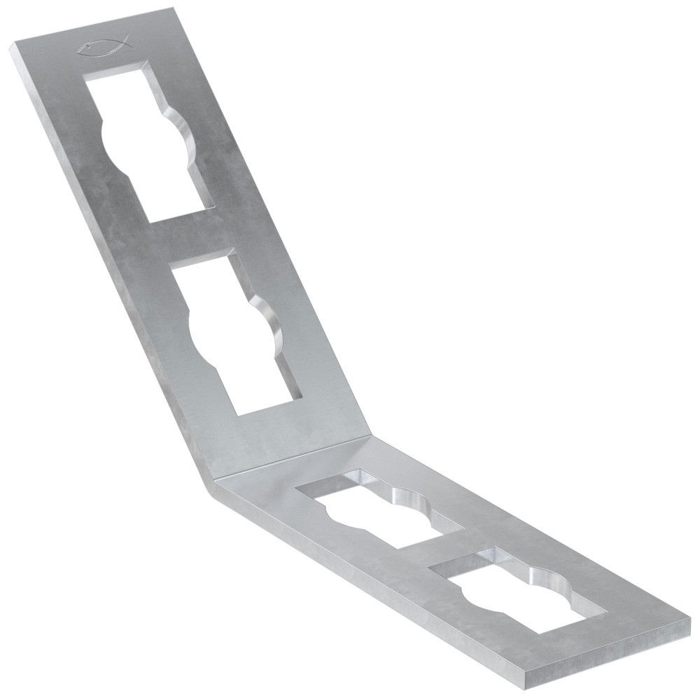 Fischer PFAF 4/135° átmenőszerelésű szögelem, 20 db/csomag termék fő termékképe