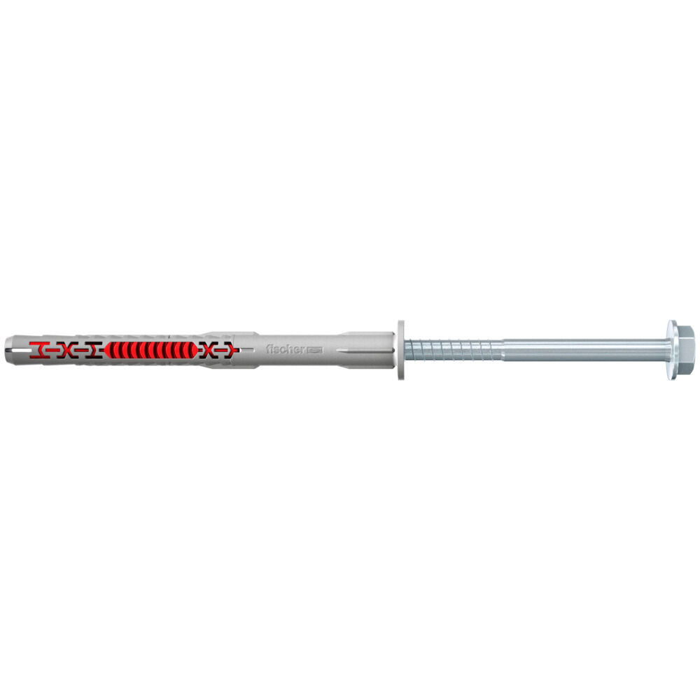 Fischer DuoXpand 8x120 FUS rögzítődübel cinkkel galvanizált acél, hatlapfejű csavarral, 50 db/csomag termék fő termékképe
